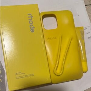 RHODE Vibrant Yellow iPhone 13 Pro Max Case